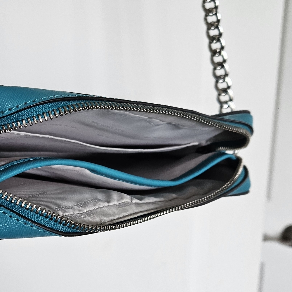 Michael Kors Teal Crossbody Bag - Picture 5 of 5